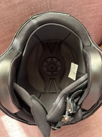 تصویر کلاه کاسکت عینک دار 