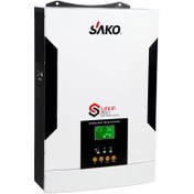 تصویر سانورتر ۳.۵ کیلو وات، ۲۴ ولت، ۱۰۰ آمپر MPPT برند SAKO مدل SUNON PRO 3.5KW 