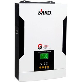 تصویر سانورتر ۳.۵ کیلو وات، ۲۴ ولت، ۱۰۰ آمپر MPPT برند SAKO مدل SUNON PRO 3.5KW 