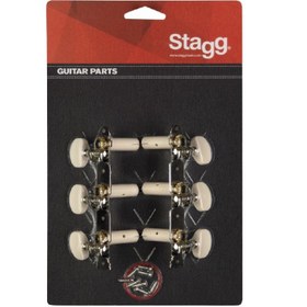 تصویر ماشین هد گیتار کلاسیک Stagg KG352 Stagg KG352 Guitar Tuning Pegs