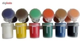 تصویر گواش 12 رنگ آریا کد 4016 