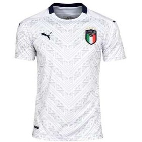 تصویر تیشرت ورزشی مردانه طرح ایتالیا کد 2019.20 رنگ سفید 