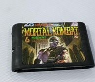تصویر کارتریج بازی 6 Mortal Kombat مخصوص سگا 