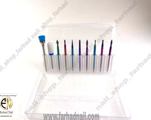 تصویر پک سرسوهان 10عددی کروم 