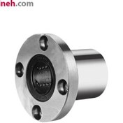 تصویر بلبرینگ خطی فلنج دار مدل LMF16UU قطر 16 میلیمتر LMF16LUU Round Flanged Linear Guide Ball Bushing