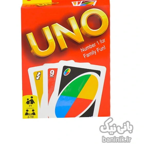 خرید و قیمت بازی فکری کارتی اونو Mattel UNO | ترب