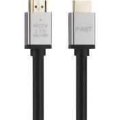 تصویر کابل HDMI پی نت مدل FPv2 4K طول 3 متر ا P-Net FPv2 4K HDMI Cable 3M P-Net FPv2 4K HDMI Cable 3M