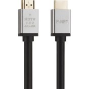 تصویر کابل HDMI پی نت مدل FPv2 4K طول 3 متر P-Net FPv2 4K HDMI Cable 3M