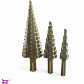 تصویر ست سه عددی مته کاجی مدل LEZAR 432 12 20 