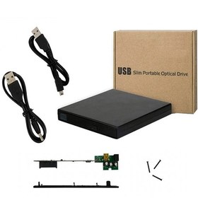 تصویر box dvd writer laptop slim 9.5 mm usb2 box dvd writer laptop slim 9.5 mm usb2