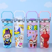 تصویر تامبلر لبوبو رنگی دسته دارj181 - ۱ 