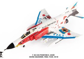 تصویر ماکت جنگنده اف 4 فانتوم نیروی هوایی ژاپن | JC Wings 1:144 F-4EJ Phantom Mitsubishi JASDF Japan 