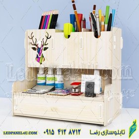 تصویر جامدادی رومیزی طرح گوزن کد 0002 