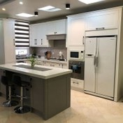 تصویر کابینت نئوکلاسیک حسینی دکور مدل مژگان 