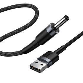 تصویر کابل شارژ 1 متری DC 3.5MM بیسوس CADKLF-G1 Baseus CADKLF-G1 Cafule USB To DC 3.5MM 1m Cable