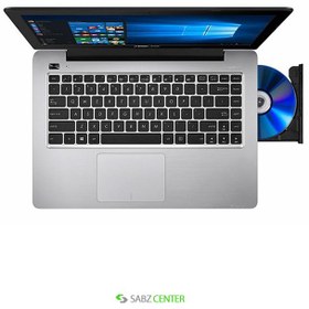 تصویر لپ تاپ ایسوس مدل کی 456 یو کیو با پردازنده i7 و صفحه نمایش فول اچ دی ا K456UQ Core i7 8GB 1TB 2GB Full HD Laptop K456UQ Core i7 8GB 1TB 2GB Full HD Laptop