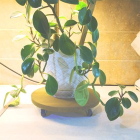 تصویر زیر گلدانی چرخ دارMDF-26 