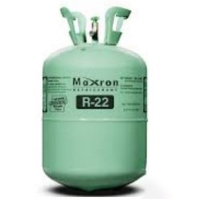 تصویر گاز R22 مکسرون 13.6 کیلوگرم خالص MAXRON R22 refrigerant Gas