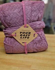 تصویر حوله پالتویی نانو 