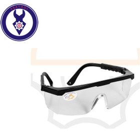 تصویر عینک محافظ سفید UV 