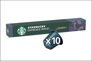 تصویر کپسول قهوه استارباکس مدل Starbucks Espresso Roast coffee capsule