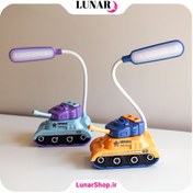 تصویر چراغ مطالعه فانتزی تانک Tank-Shaped Desk Lamp