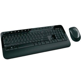 تصویر کیبورد و ماوس بی سیم مایکروسافت مدل Microsoft Desktop 2000 Wireless Keyboard and Mouse