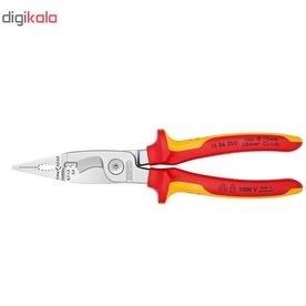 تصویر انبر برقکاری فشارقوی کنیپکس مدل 1386200 سایز 200 میلی متر Pliers for Electrical Installation