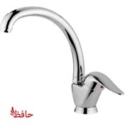 تصویر شیر ظرفشویی قهرمان مدل آیدا رنگ کروم 