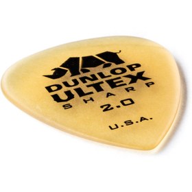تصویر پیک گیتار Dunlop Ultex Sharp Guitar Pick 2.0mm 