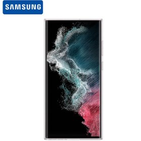 تصویر قاب استند اصلی سامسونگ Samsung Galaxy S22 Ultra 5G Clear Standing Cover 