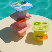 تصویر پاک کن ژله ای معطر در بسته بندی فانتزی - زرد 