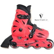 تصویر اسکیت کفشی بچگانه روسز مدل اورلاندو به همراه کلاه و لوازم ایمنی 