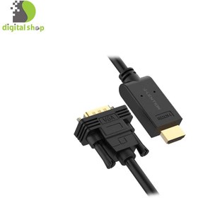 تصویر مبدل لنشن HDMI به VGA LENTION HDMI TO VGA CB-HV