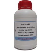 تصویر اسید بوریک (Boric acid) گرید آزمایشگاهی با خلوص بالا 