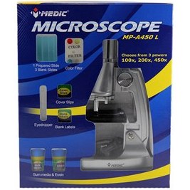 تصویر میکروسکوپ مدیک 450 برابر | Medic Microscope MP-A450 L 