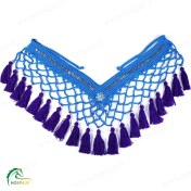 تصویر سینه بندی کاموایی تزئینی اسب هوسپا 