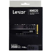 تصویر هارد اس اس دی اینترنال لکسار مدل NM620 M.2 2280 ظرفیت 512 گیگابایت 