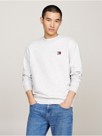 تصویر سویشرت اورجینال برند Tommy hilfiger مدل TJM Reg Badge Crew Sweatshirt کد 870908262 