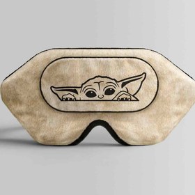 تصویر طرح بیبی یودا برای چشم بند خواب کورال Grogu Design for Coral671 Sleep Mask