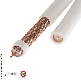 تصویر کابل کواکسیال افلاک مدل سپهر ا sepehr covaxial cable aflak sepehr covaxial cable aflak