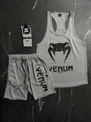 تصویر پکیج کد S168 رکابی + شلوارک + جوراب ونوم با 4 رنگ 