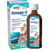 تصویر شربت امگا 3 پلاس یورو ویتال ا Omega 3 Plus 200 ml Omega 3 Plus 200 ml