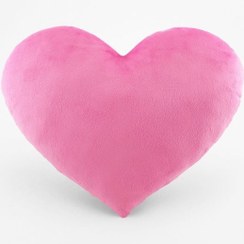 تصویر کوسن قلب مخملی 