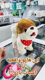 تصویر سگ رباتیک کنترلی سنسوردار موزیکال 