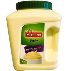 تصویر سس مایونز کم چرب مهرام وزن ۳۰۰۰ گرم 