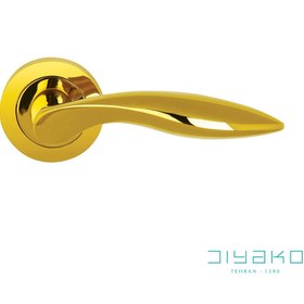 تصویر دستیگره dani طلایی 