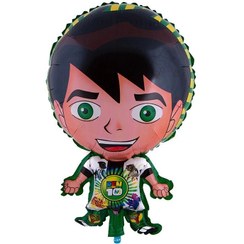 تصویر بادکنک فویلی تم تولد بن تن| BenTen Theme 