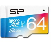 تصویر کارت حافظه سیلیکون پاور 64GB مدل Elite ا Silicon Power Elite MicroSDXC UHS-I U1 64GB Memory Card Silicon Power Elite MicroSDXC UHS-I U1 64GB Memory Card