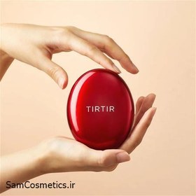 تصویر کوشن قرمز تیر تیر | TIRTIR Mask Fit Red Cushion Foundation - 23N Sand TIRTIR Mask Fit Red Cushion Foundation